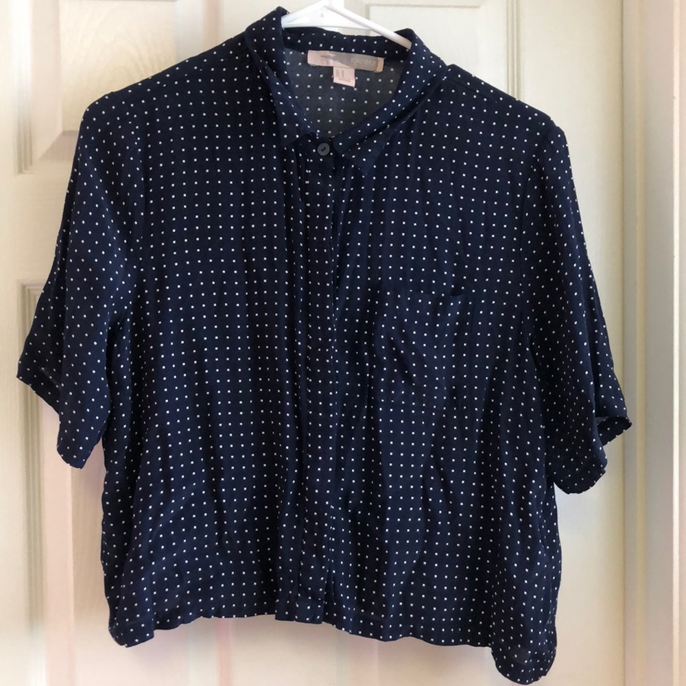 Women’s Forever 21 button down blouse